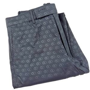 RLX Ralph Lauren Performance Water Repel Tailored Golf Pant  33x31 Black Geo New